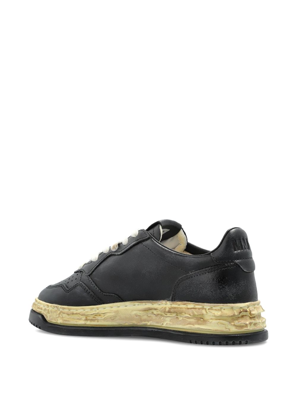Autry X Maison Mihara Yasuhiro Sneakers Black Calf Leather