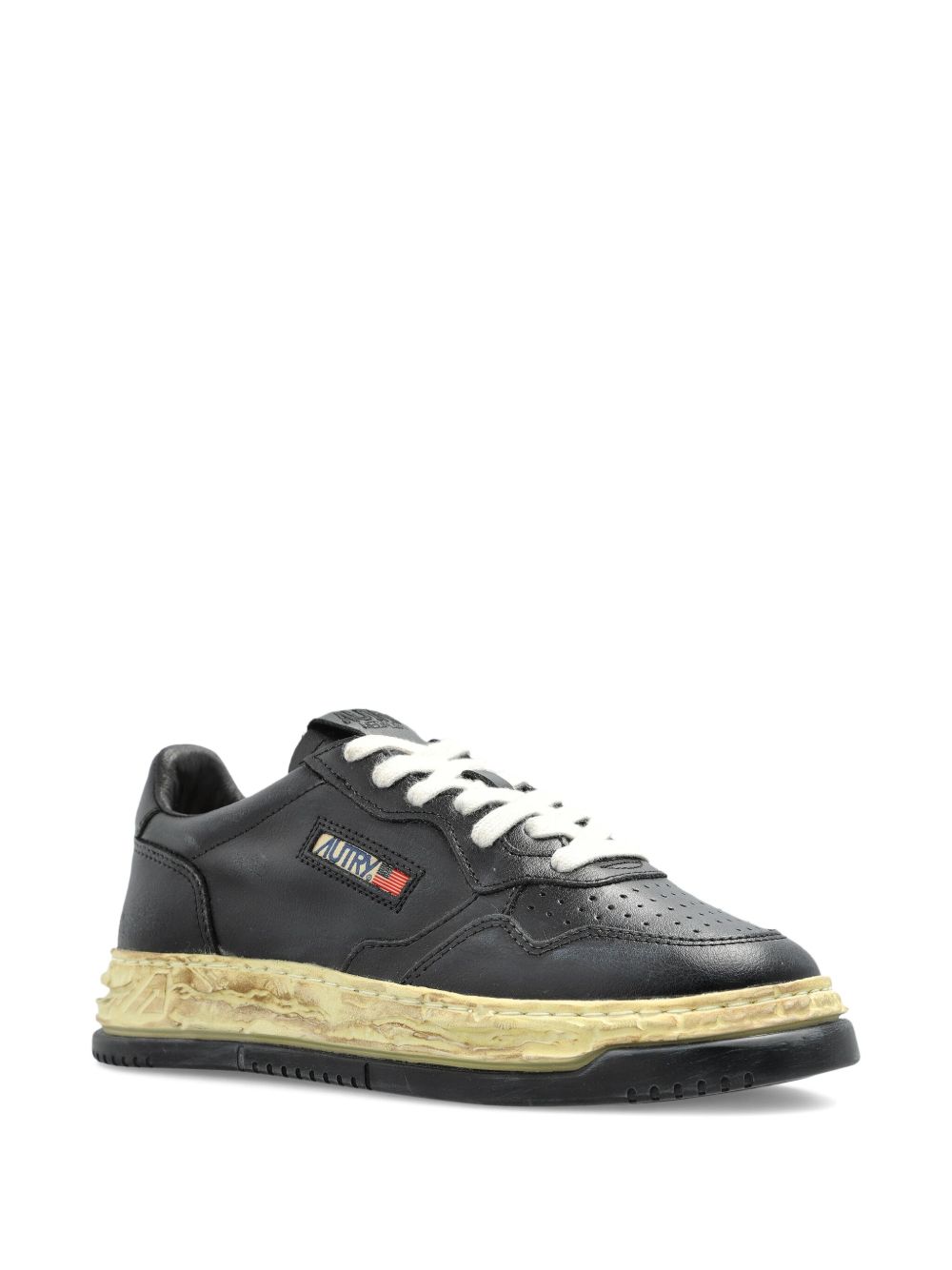 Autry X Maison Mihara Yasuhiro Sneakers Black Calf Leather