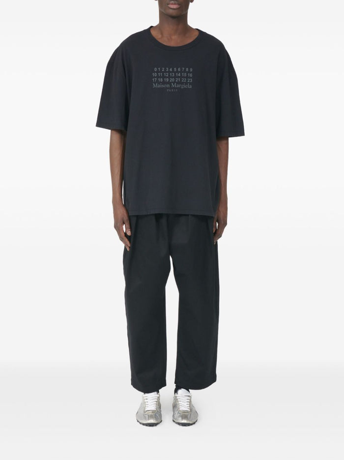 Maison Margiela T-shirts and Polos Black Cotton