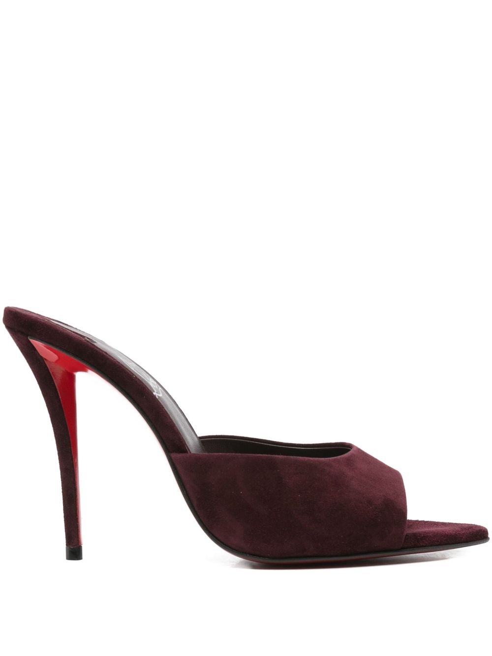 Christian Louboutin Sandals Bordeaux Other->fabric100.0 %
