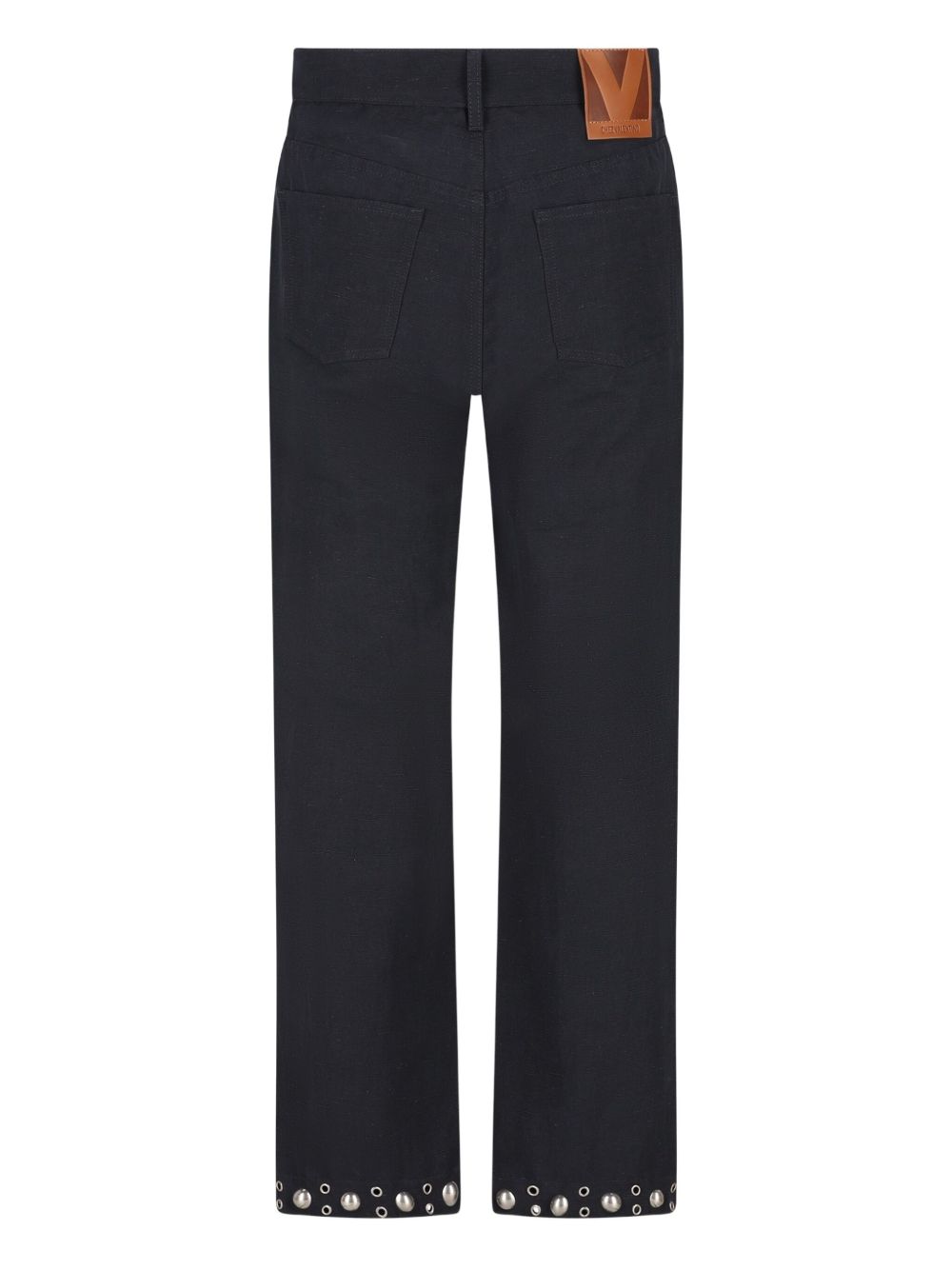 Valentino Trousers Blue Cotton