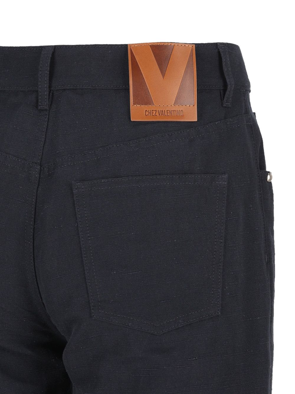 Valentino Trousers Blue Cotton
