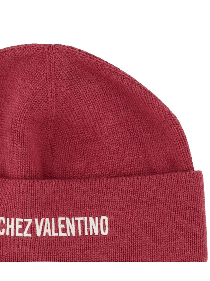 Valentino Garavani Hats Red Cotton Wool