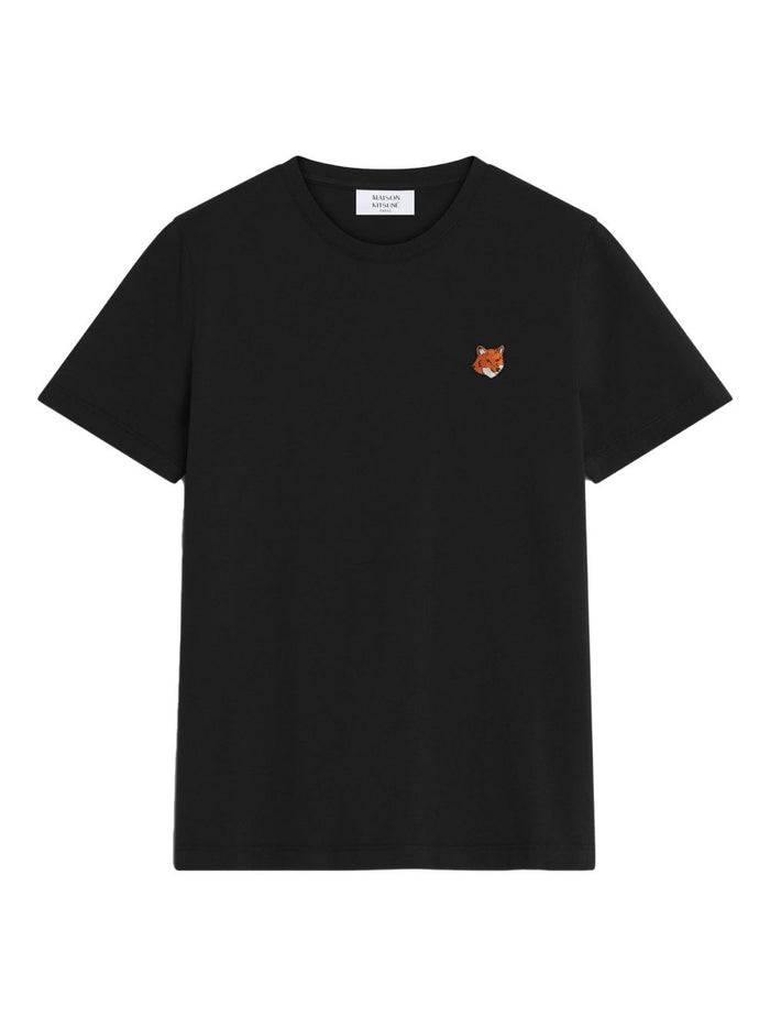 MAISON KITSUNE T-shirts and Polos Black Cotton