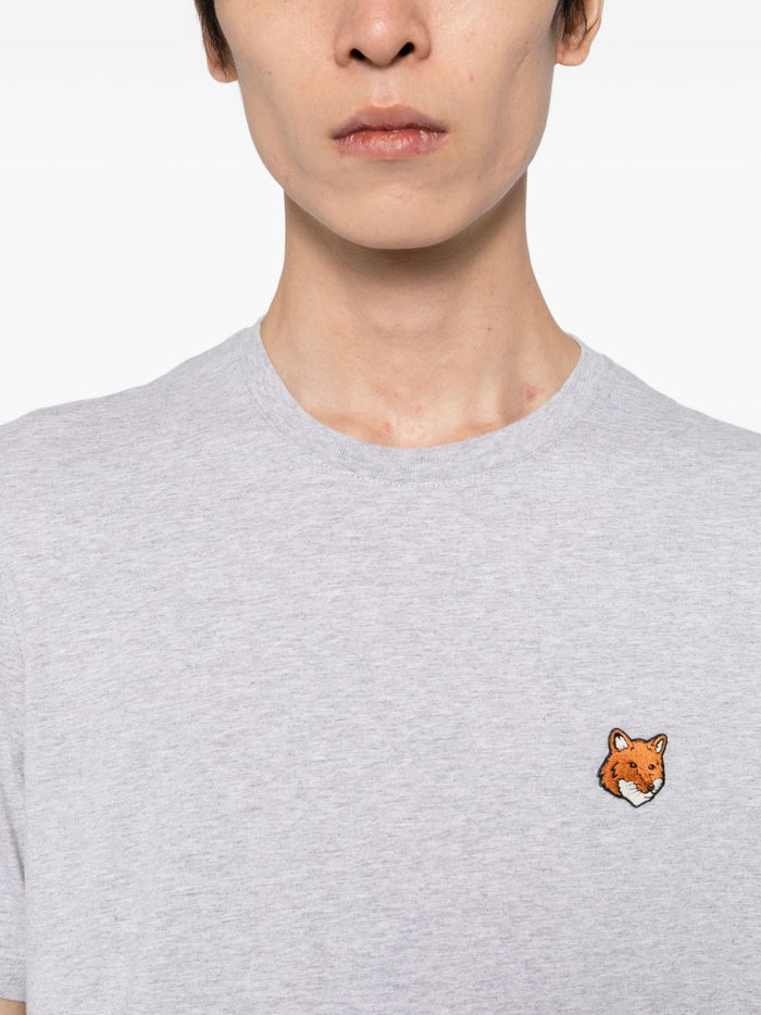 MAISON KITSUNE T-shirts and Polos Grey Cotton