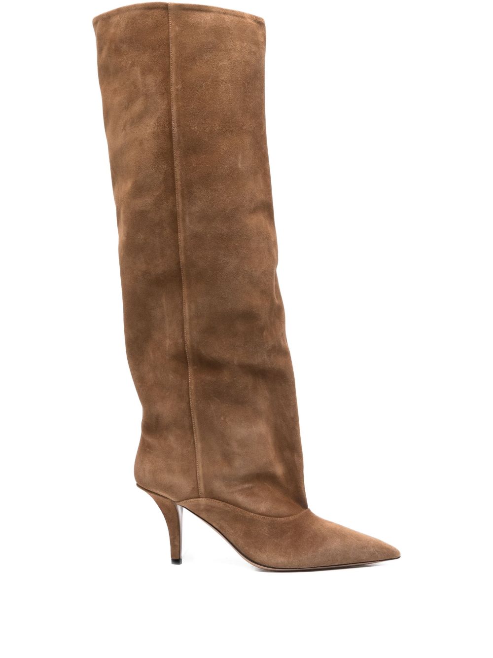 Paris Texas Boots Leather Brown Outer: Calf Suede
