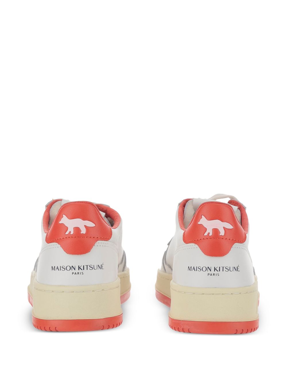 AUTRY X MAISON KITSUNE Sneakers Red Cow Leather