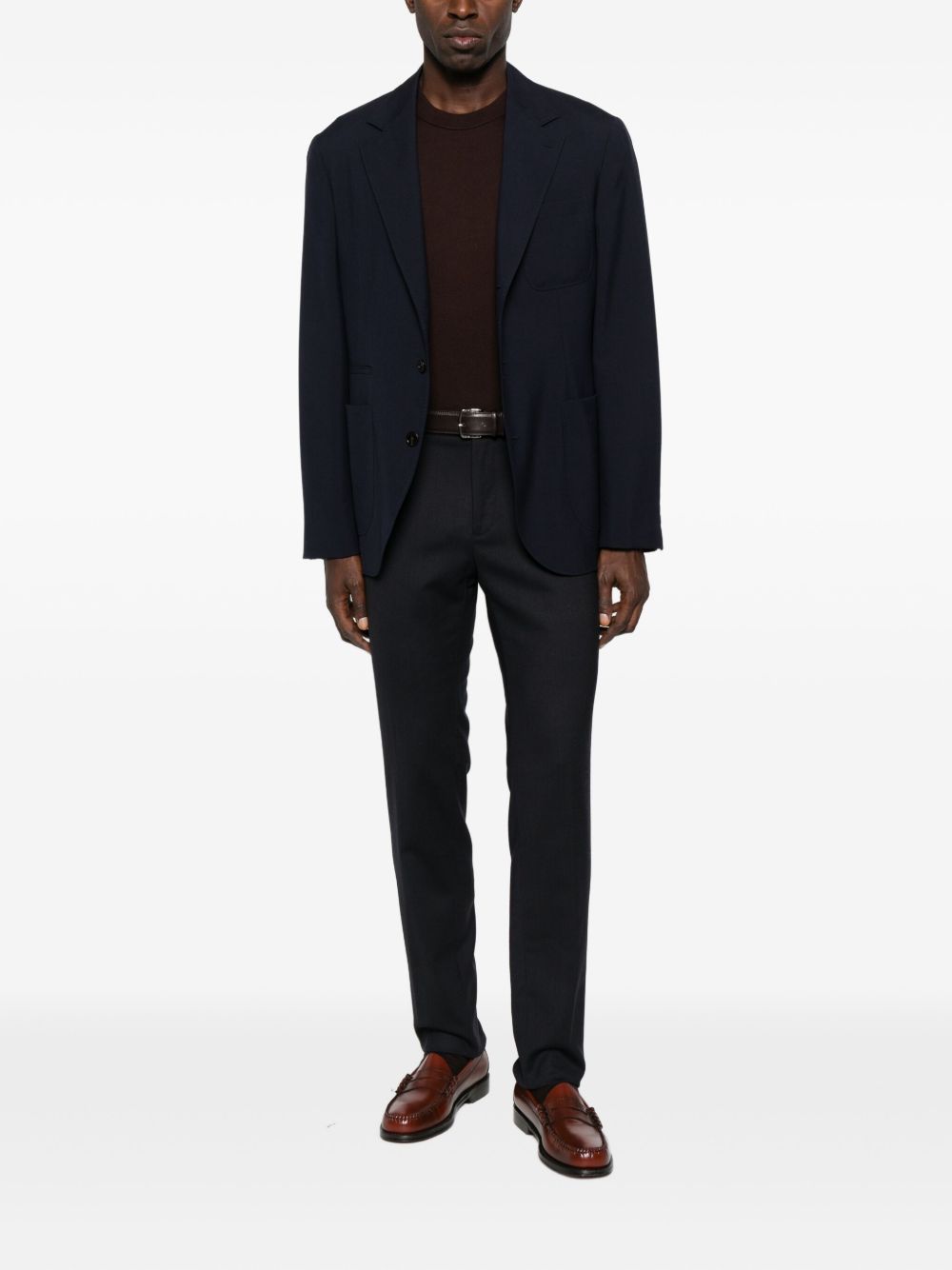 Paul Smith Sweaters Brown Merino