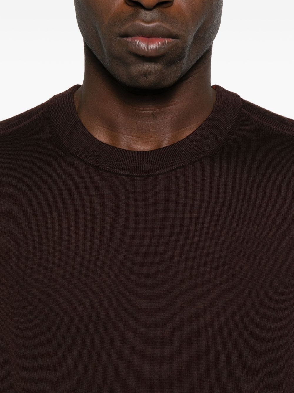Paul Smith Sweaters Brown Merino