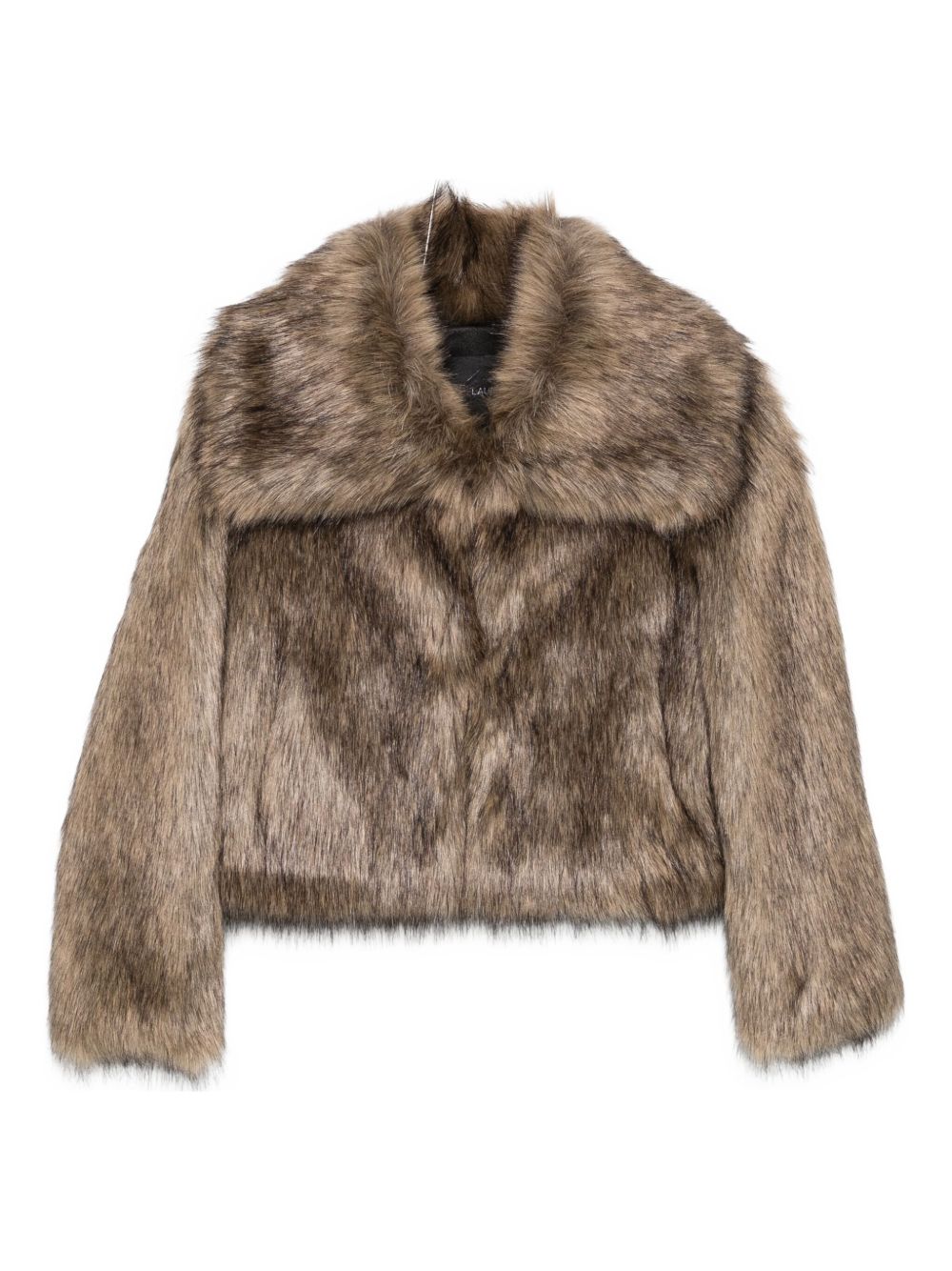 Thelaurent Coats Multicolour Artificial Fur