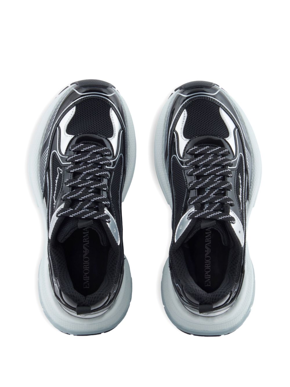 Emporio Armani Exclusive Sneakers Black Polyester