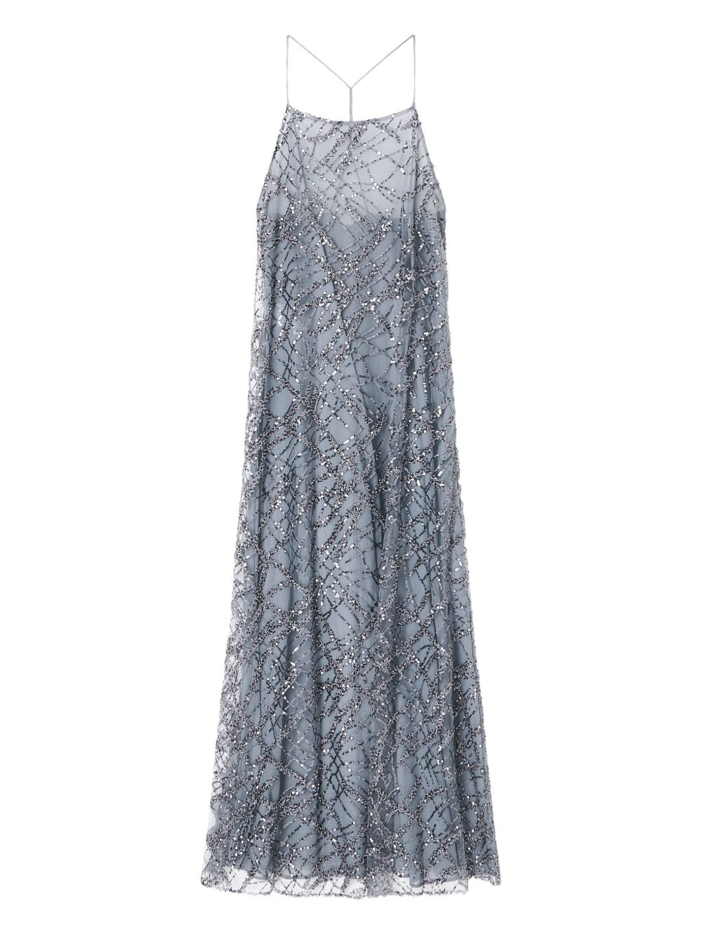 Emporio Armani Dresses Silver Other->fabric100.0 %
