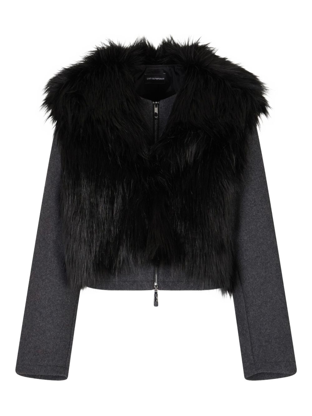 Emporio Armani Coats Grigio Scuro Other->fabric100.0 %
