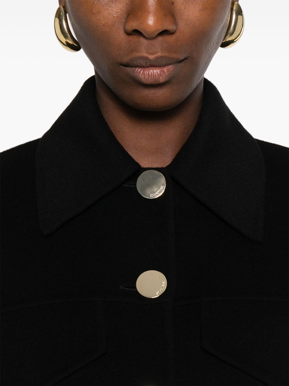 Sportmax Pre Coats Black Wool