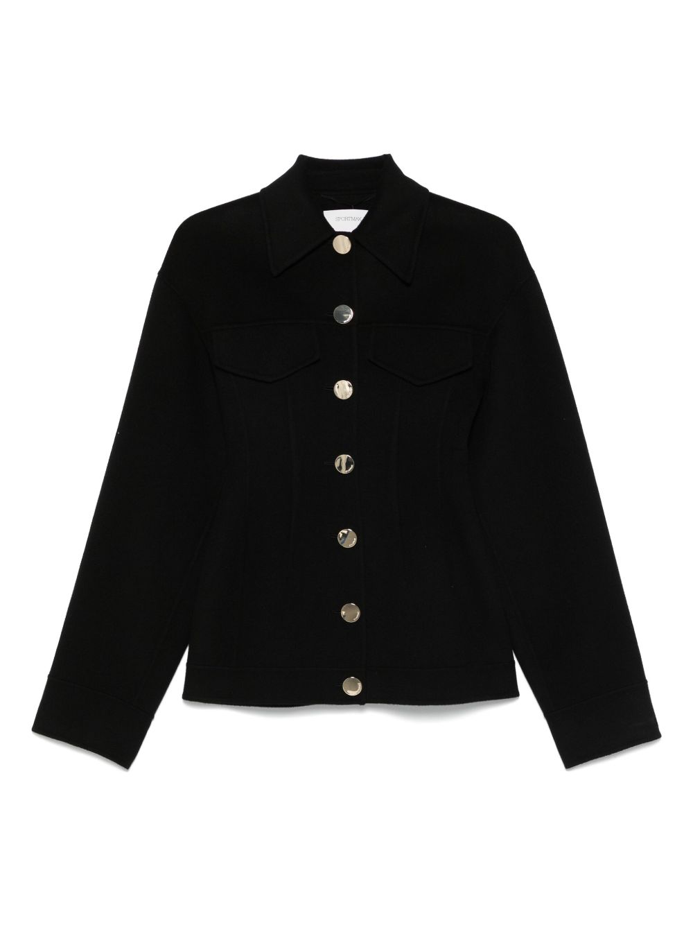 Sportmax Pre Coats Black Wool