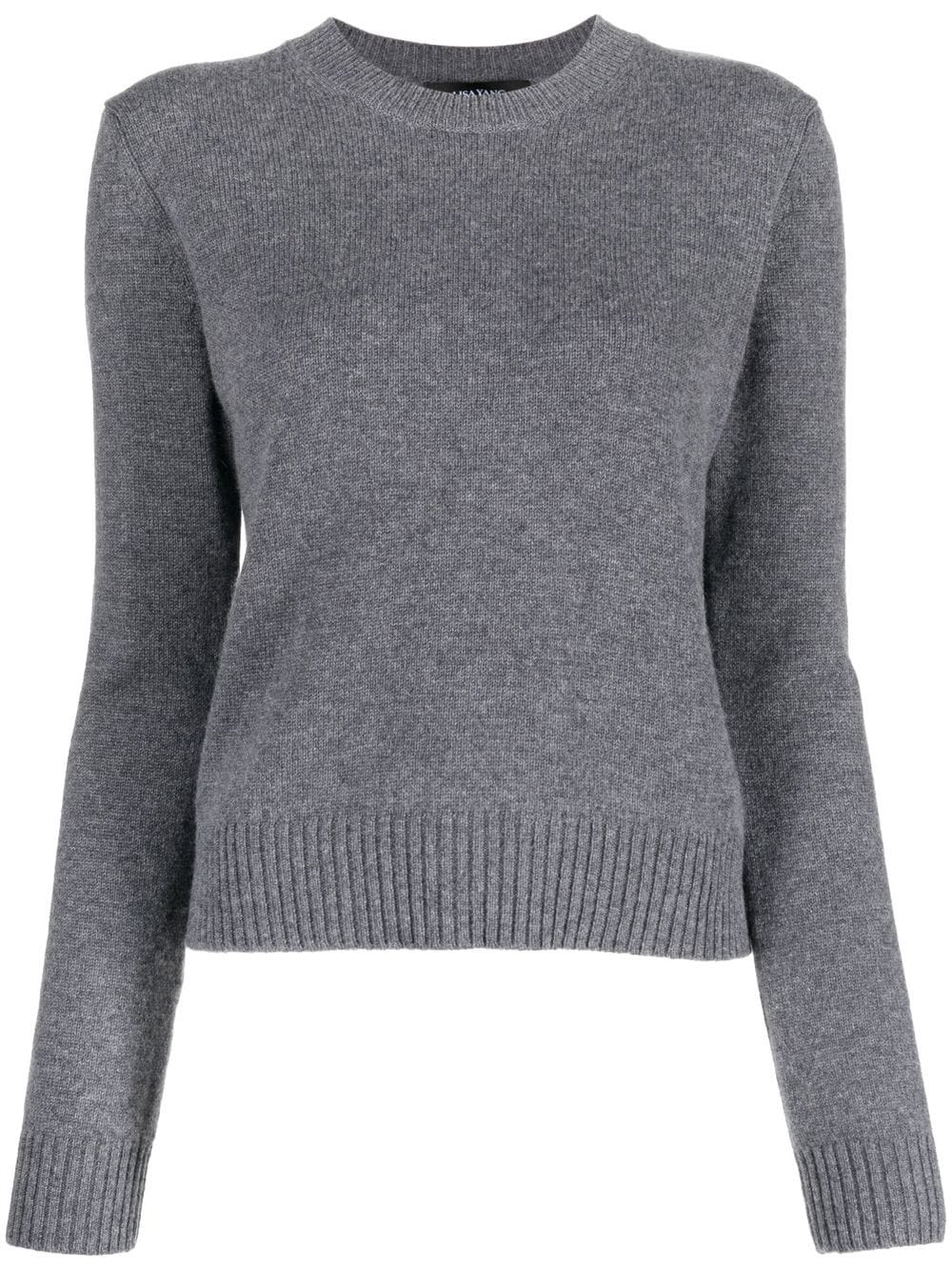Lisa Yang Sweaters Grey Knitted Cashmere