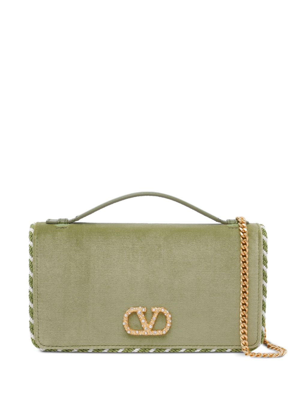 Valentino Garavani Bags Green Fabric