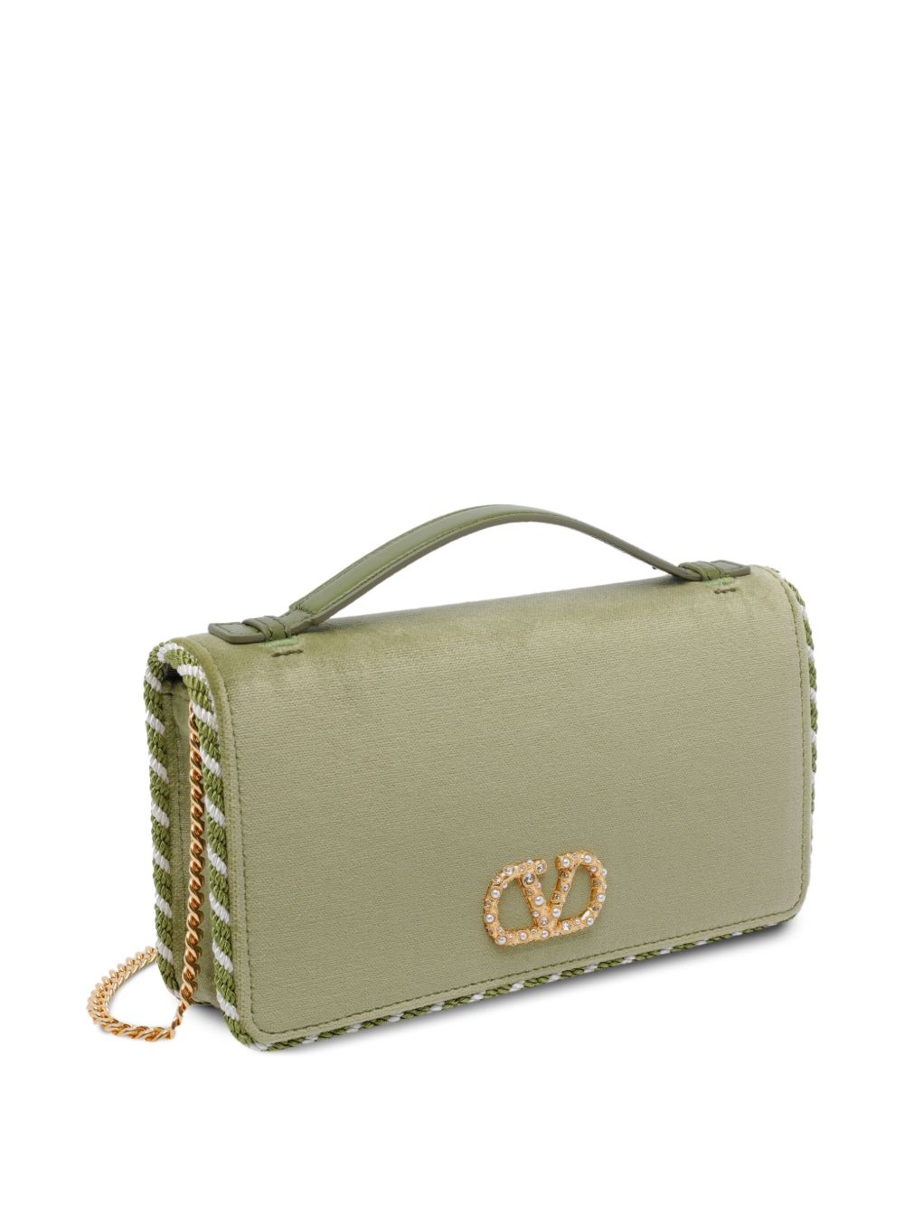 Valentino Garavani Bags Green Fabric