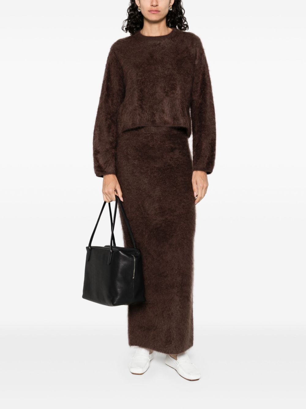 Soft Goat Sweaters Brown