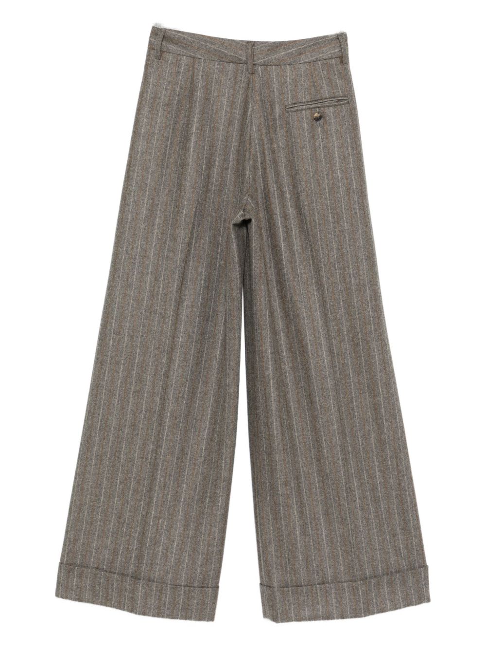 Alberto Biani Trousers Brown Fabric