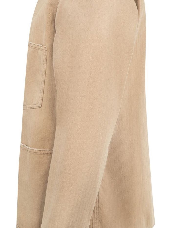 Maison Margiela Jackets Beige Outer: cotton