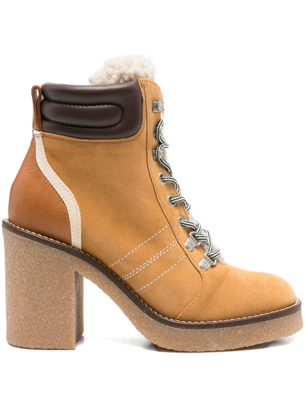 Woolrich Boots Beige Outer: Elastodiene