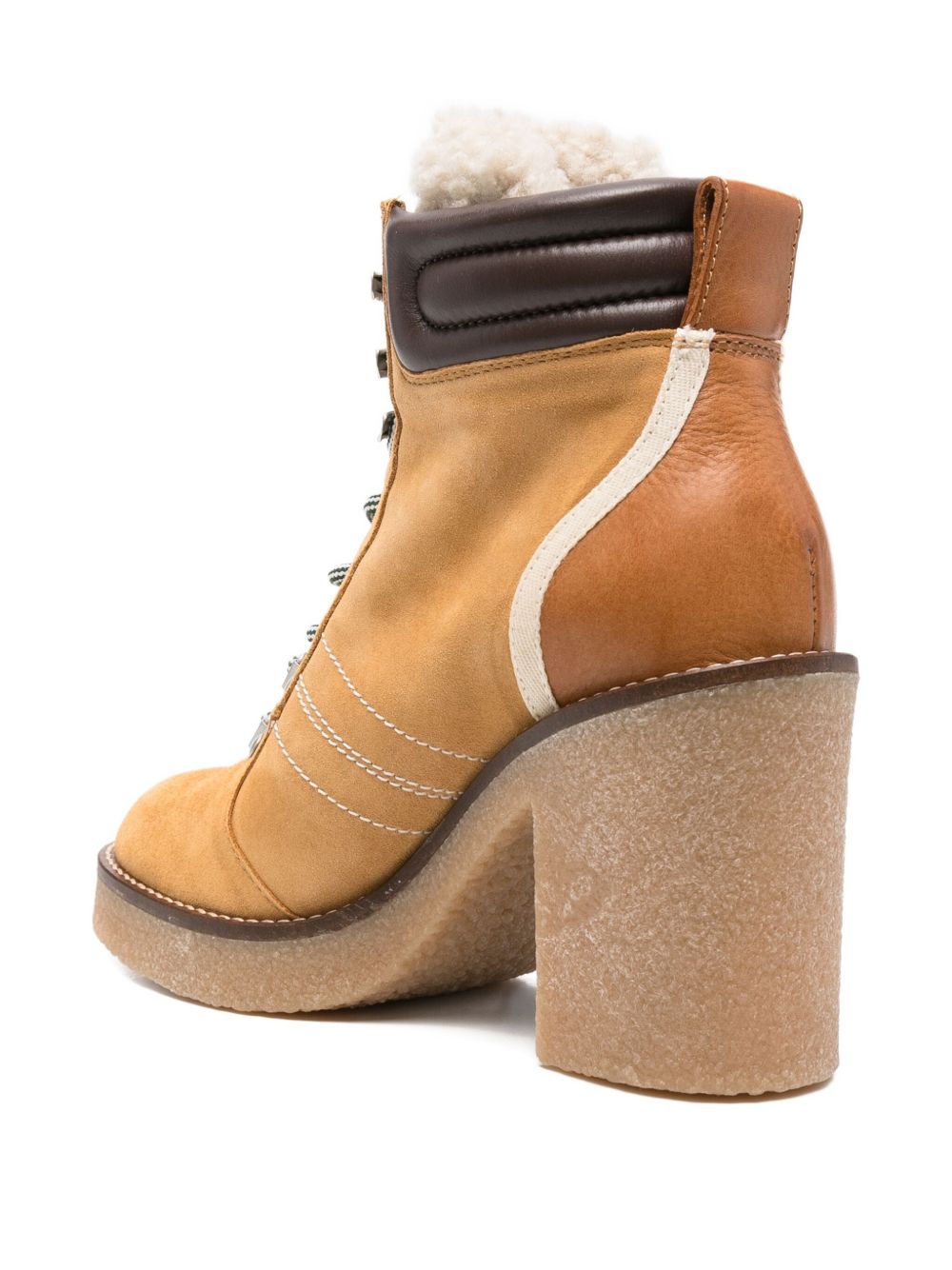 Woolrich Boots Beige Outer: Elastodiene