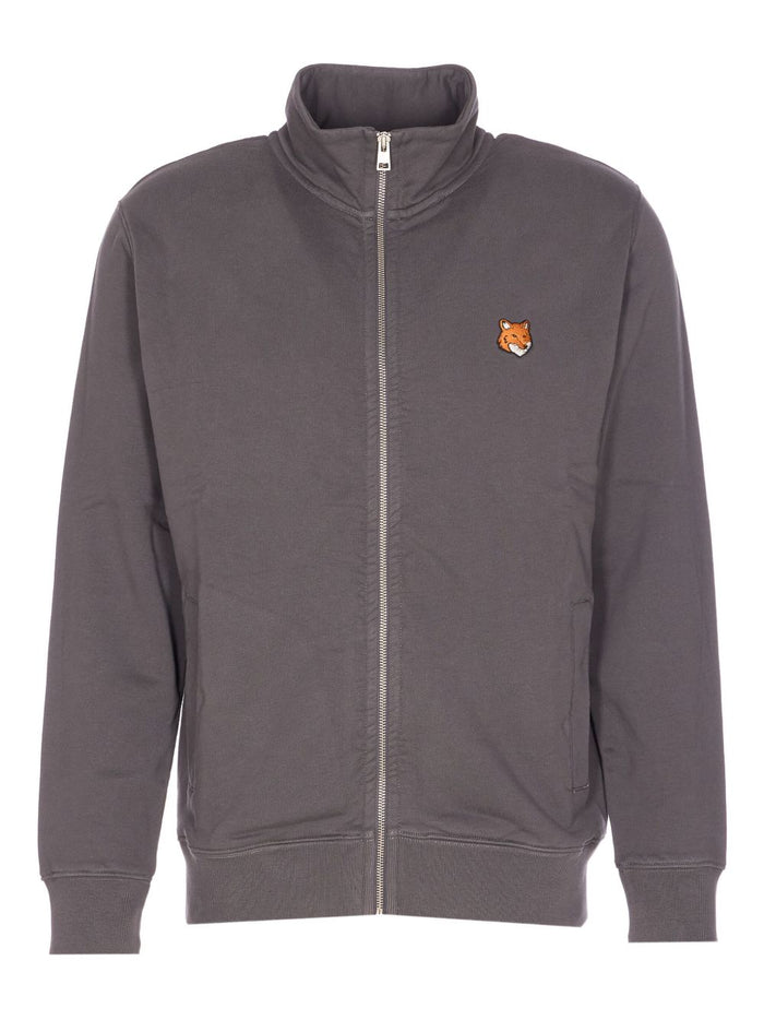 MAISON KITSUNE Sweaters Grey Cotton