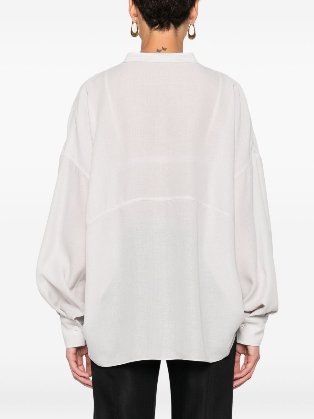 Brunello Cucinelli Shirts Grigio Chiaro