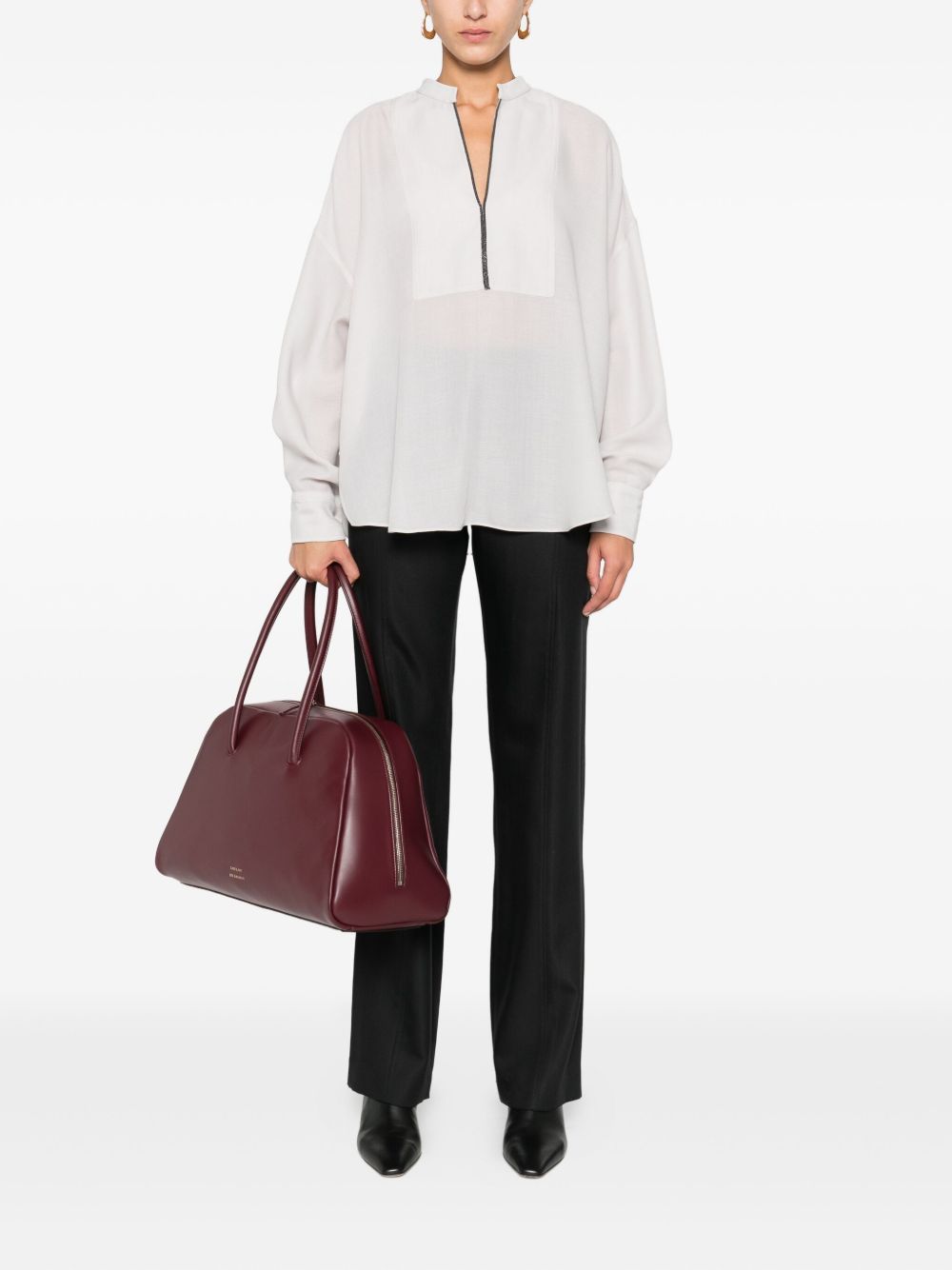 Brunello Cucinelli Shirts Grigio Chiaro