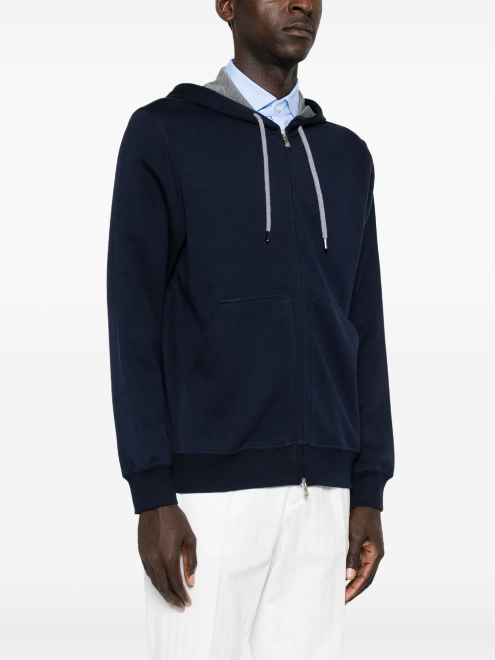 Brunello Cucinelli Sweaters Blu Cotton
