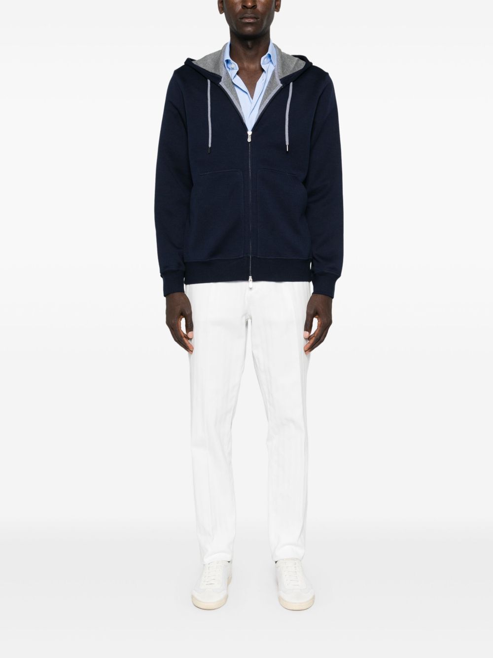 Brunello Cucinelli Sweaters Blu Cotton