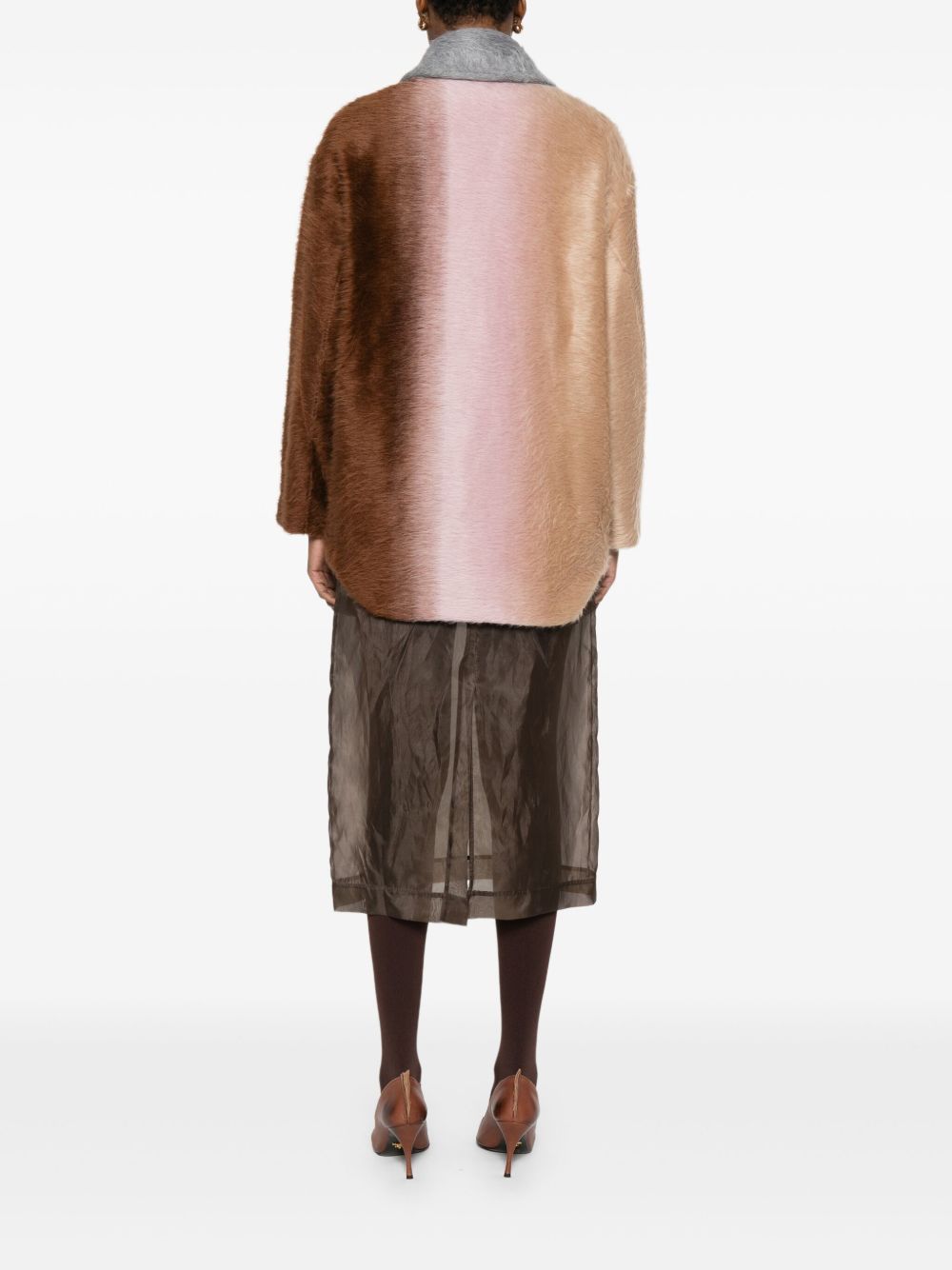 Fendi Coats Multicolour