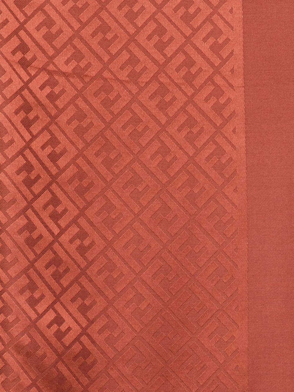 Fendi Scarfs Leather Brown