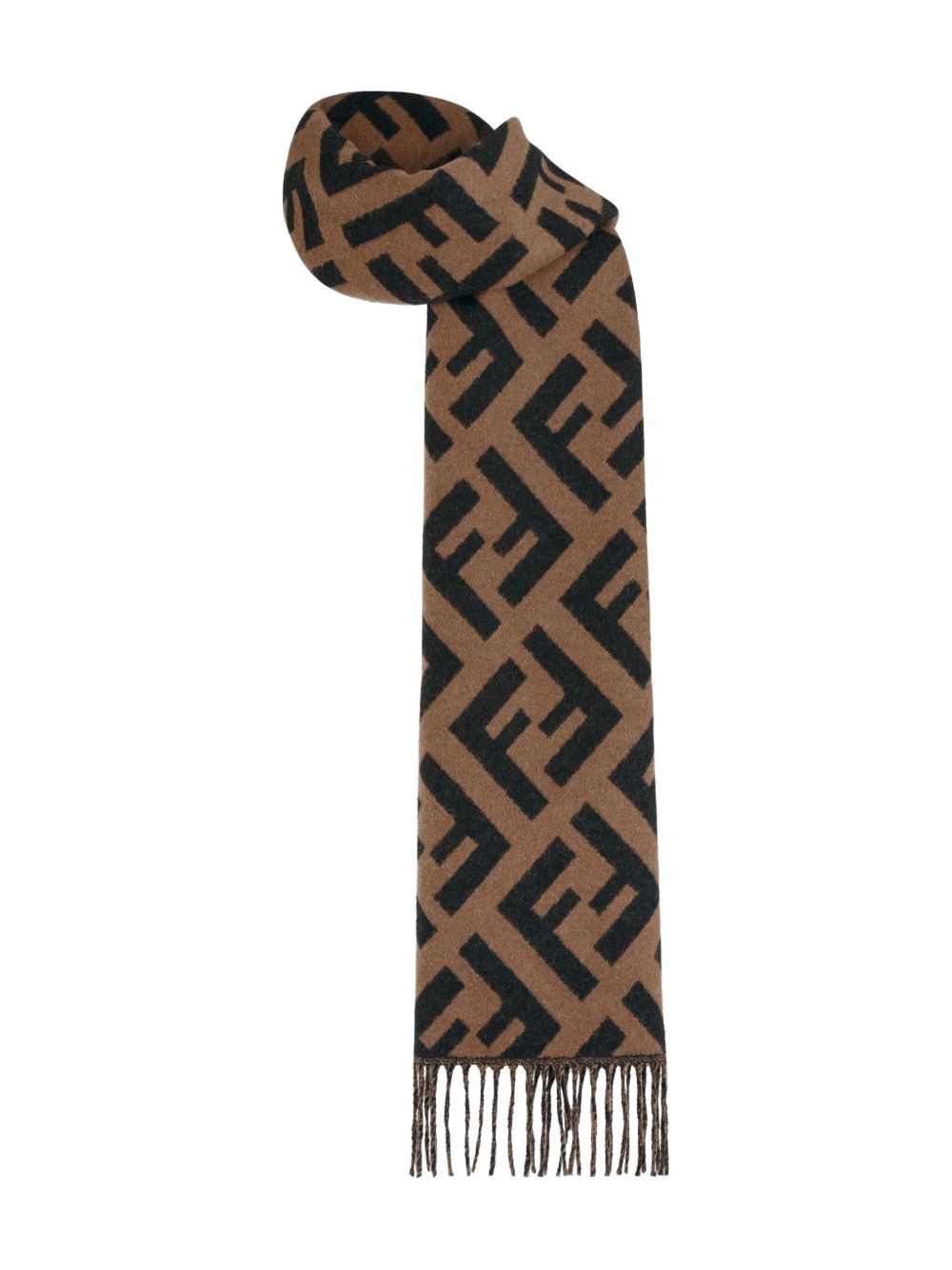 Fendi Scarfs Brown