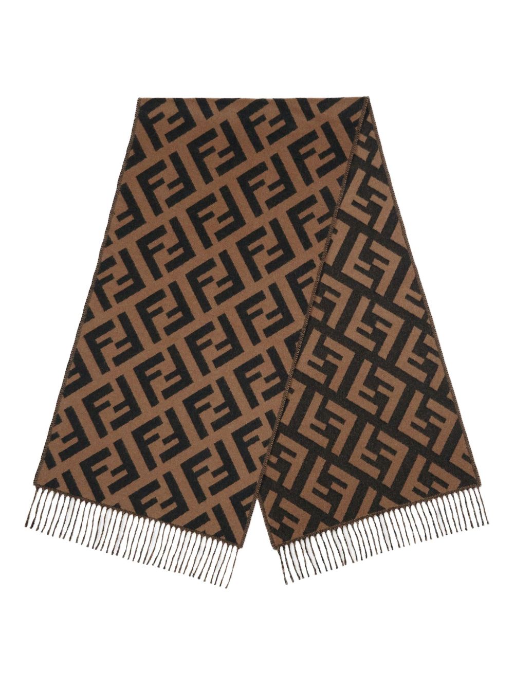 Fendi Scarfs Brown