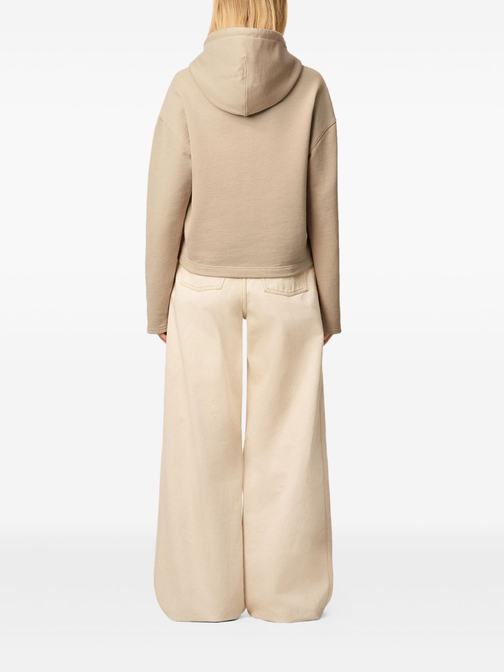Ami Paris Sweaters Beige Coton