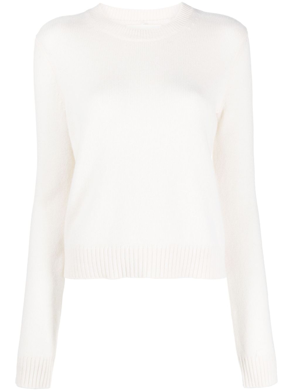 Lisa Yang Sweaters Beige Knitted Cashmere