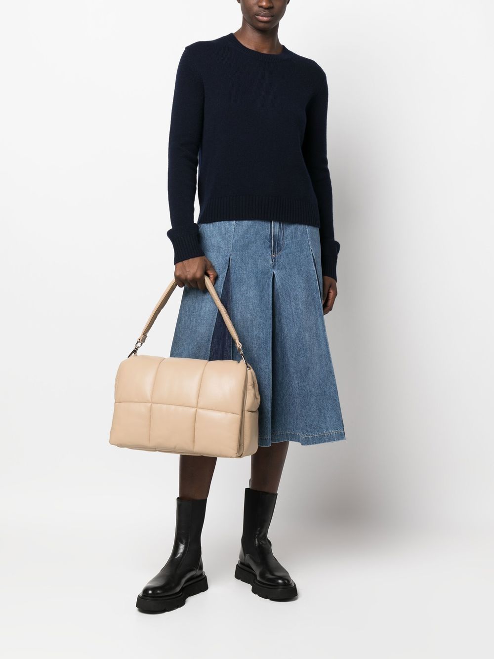 Lisa Yang Sweaters Blue Knitted Cashmere