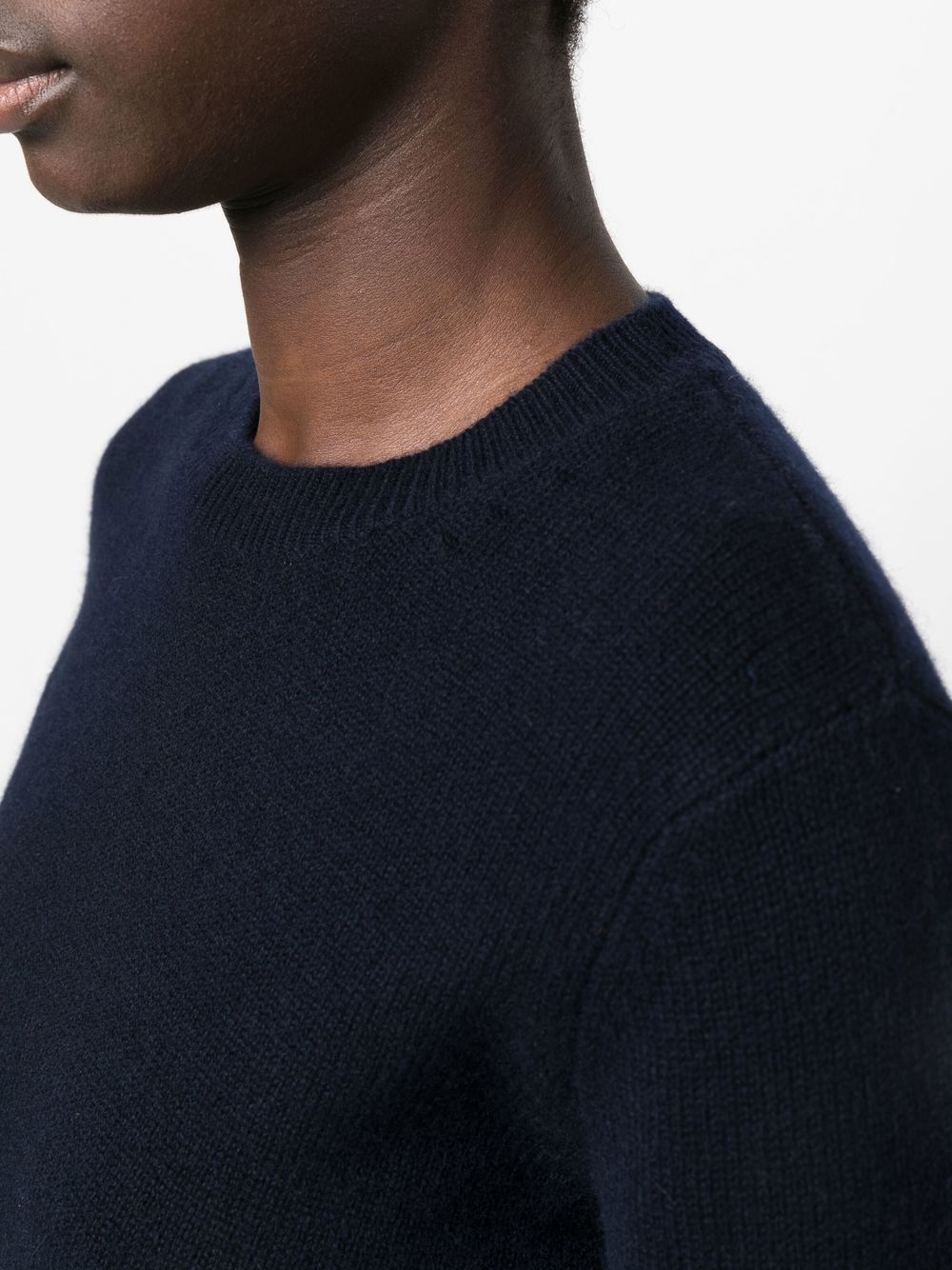 Lisa Yang Sweaters Blue Knitted Cashmere