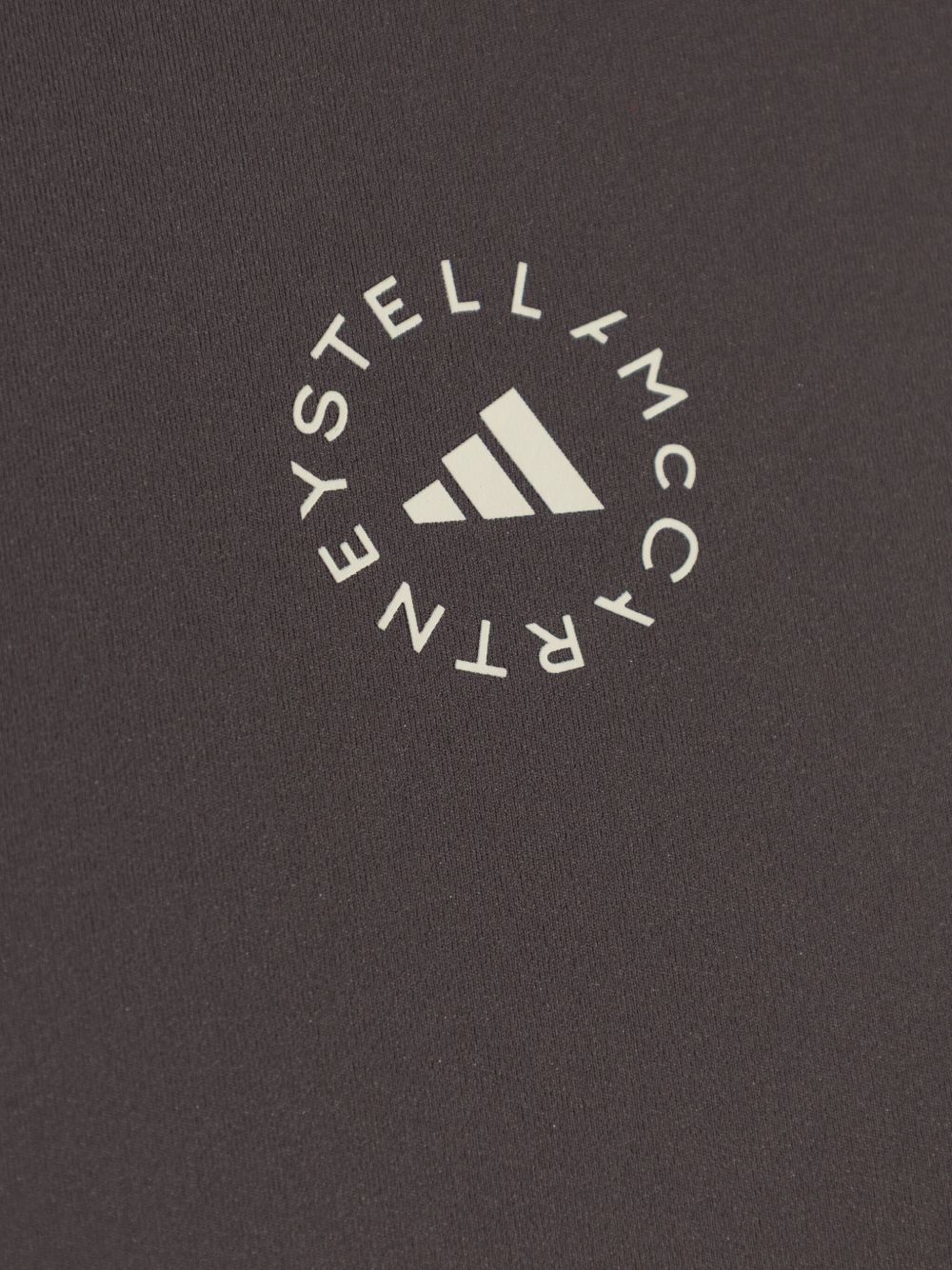 Adidas By Stella McCartney T-shirts and Polos Brown Recycled Polyamide