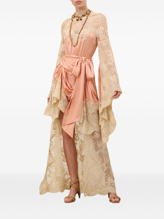 Zimmermann Dresses Pink Silk