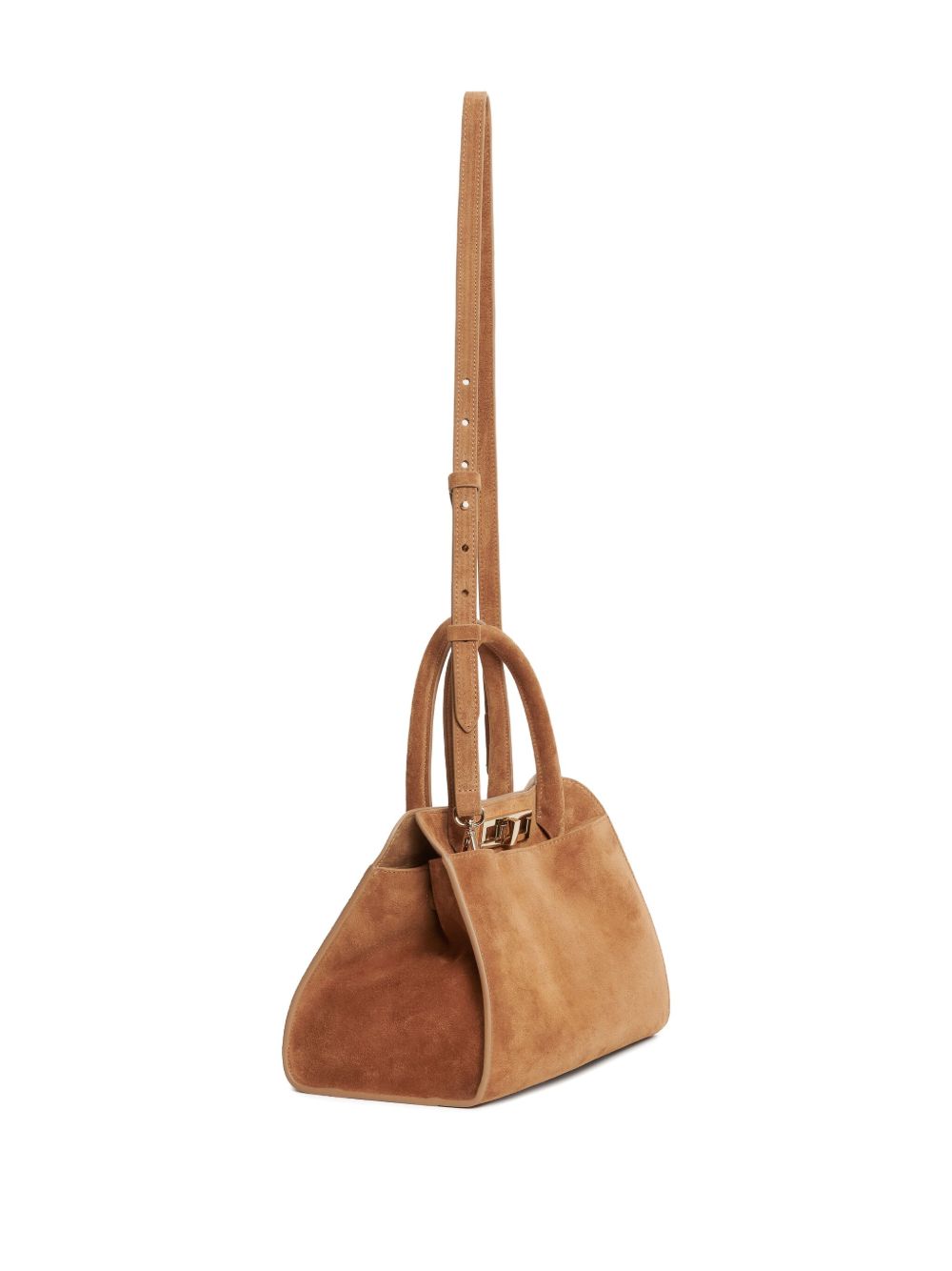 Fabiana Filippi Bags Leather Brown Real Suede
