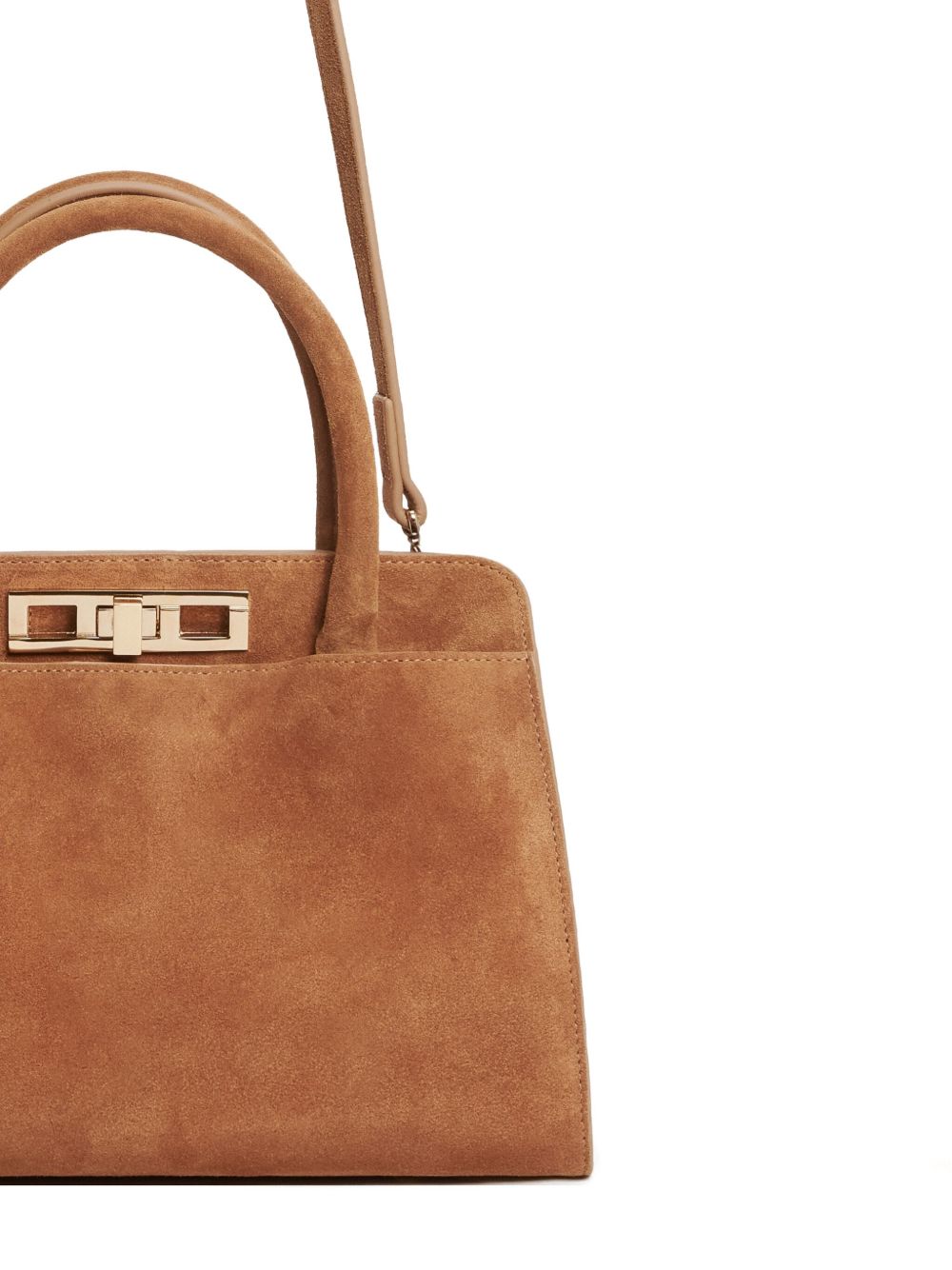 Fabiana Filippi Bags Leather Brown Real Suede