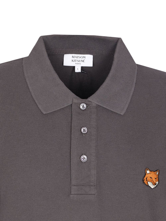 MAISON KITSUNE T-shirts and Polos Grey Cotton