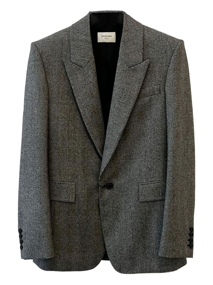 Saint Laurent Jackets Black Wool