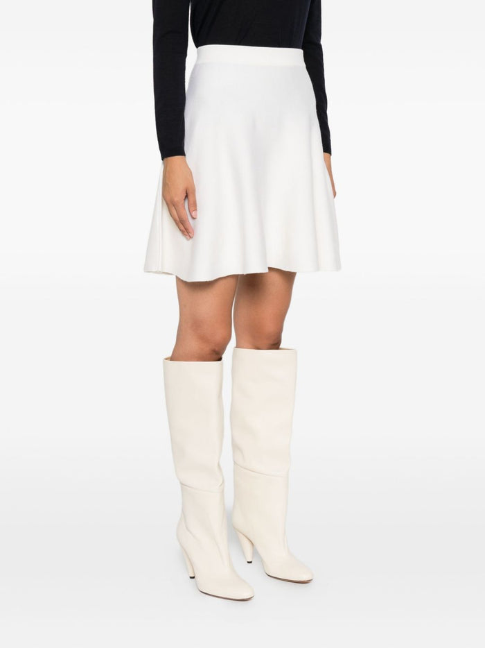 Max Mara Skirts White Wool