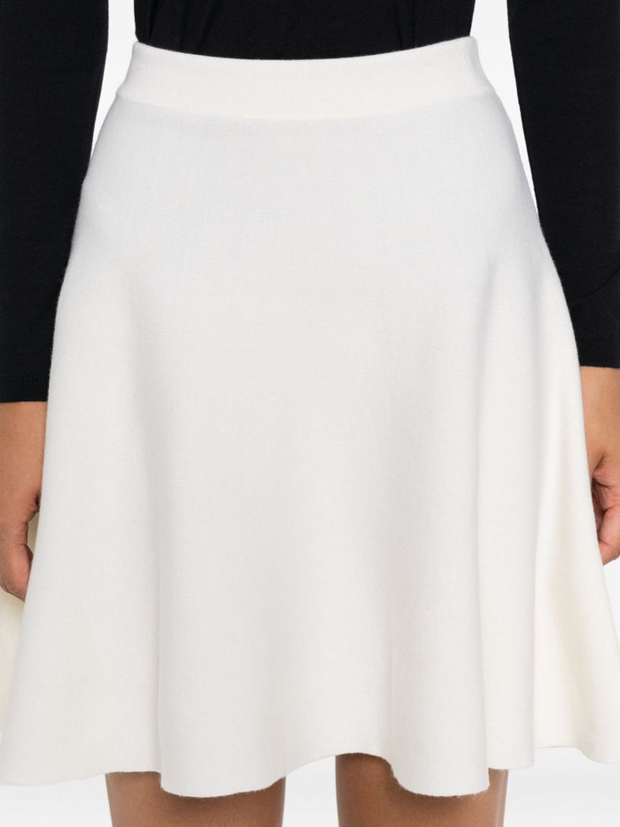 Max Mara Skirts White Wool