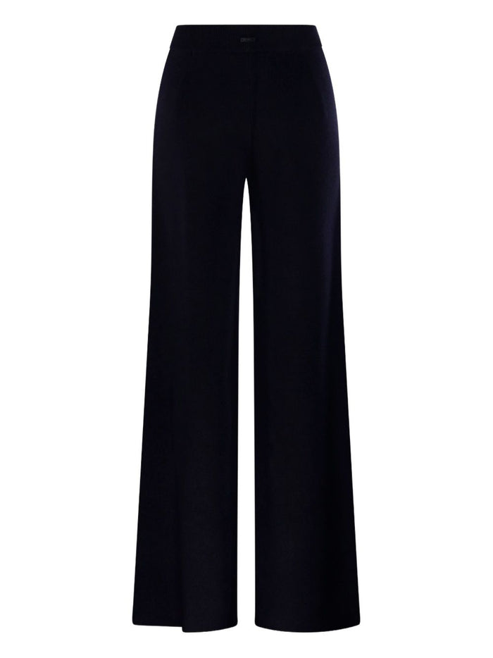 Max Mara Trousers Blue Wool
