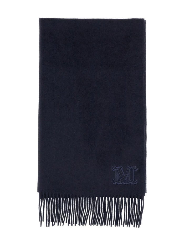Max Mara Scarfs Blue Cashmere